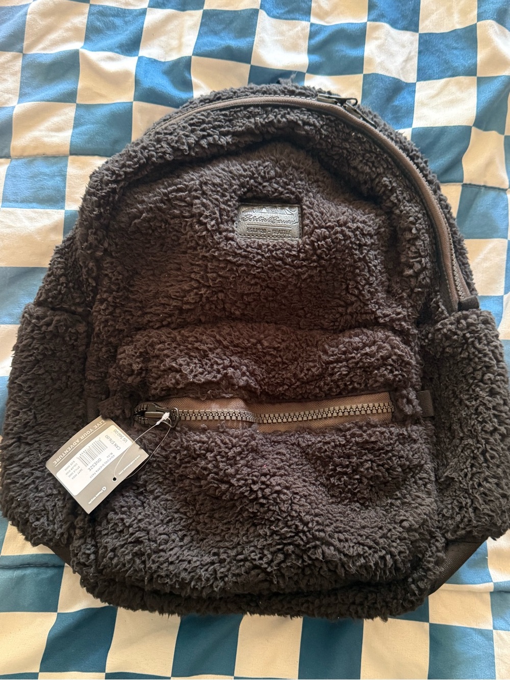 Woman’s Eddie Bauer Sherpa backpack black